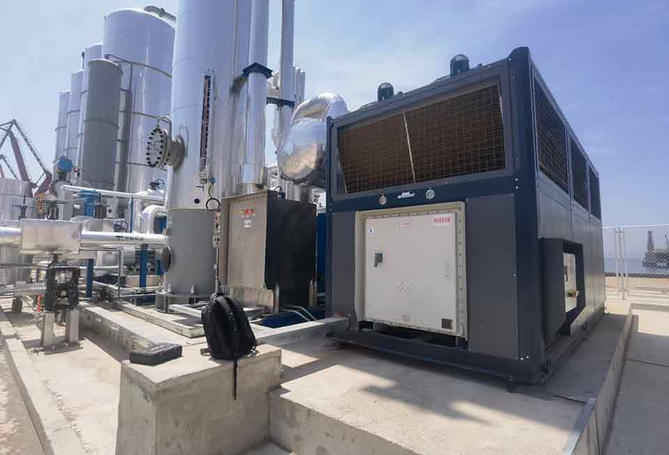 化工行业用风冷防爆螺杆式冷水机